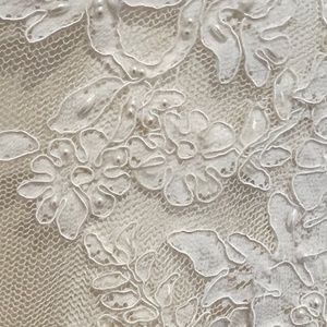 White wedding dress!